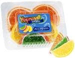 Gelee "Marmelad" Zitronen- und Orangenscheiben